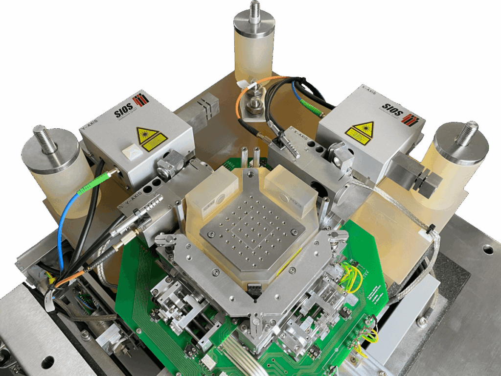 SIOS Nanomeasuring machine from the top