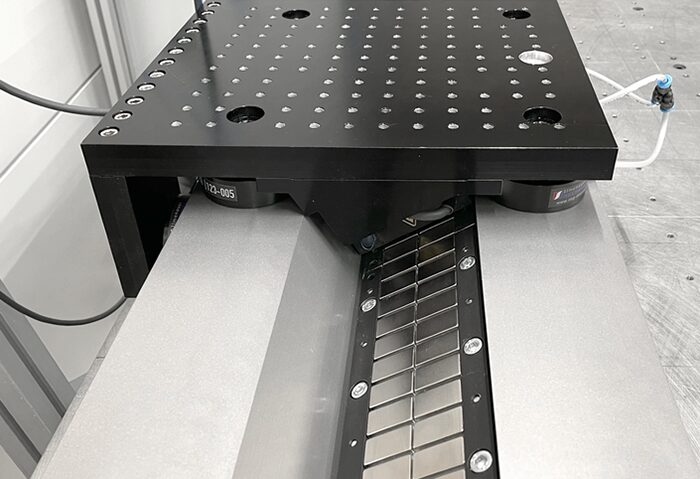 x axis air bearing precision stage